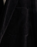 SONO, UNISEX JURI JACKET, BLACK VELVET