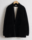 SONO, UNISEX JURI JACKET, BLACK VELVET