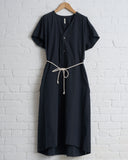 SONO, DANTE DRESS, OFF BLACK