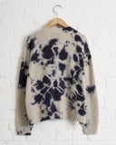 SUZUSAN, MADARA SHIBORI CASHMERE CARDIGAN