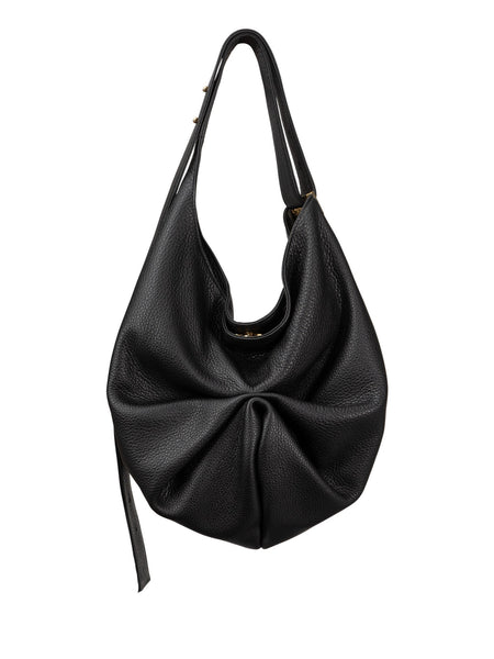 TSATSAS, SACAR S BAG, BLACK AND SILVER