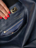 TSATSAS, SACAR S BAG, NAVY AND GOLD
