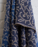 YASER SHAW, 621420, #3, CASHMERE WOVEN EMBROIDERY, NAVY AND GOLD