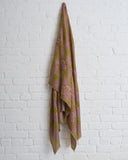 YASER SHAW, 621420, #2, CASHMERE WOVEN EMBROIDERY, PINK AND GREEN
