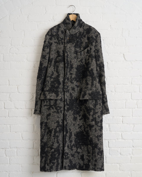 FORME D' EXPRESSION, PRINTED LONG COAT