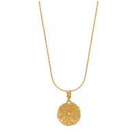 CARINA HARDY, 18K LILYPAD PENDANT SMALL