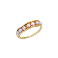 CARINA HARDY, RV05Y, 18K MOTHER OF PEARL RING, 07.08.25