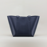 LAPERRUQUE, NAVY, LEATHER TOTE BAG