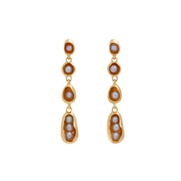 CARINA HARDY, 18K PEARL DROPLETS