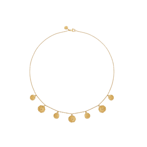 CARINA HARDY, 18K SHAKER NECKLACE