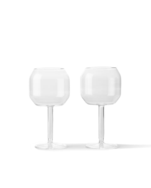 Velasca Calice Set of Two, Clear
