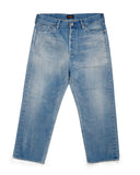 CHIMALA SELVEDGE DENIM WIDE TAPERED CUT IN VINTAGE MEDIUM CS35-WP01A