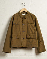CHIMALA UNISEX MILITARY CANVAS FISHING JACKET