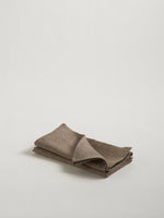 R+D Lab | Hopsack Linen Napkin | Moro Brown