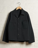 NANAMICA ALPHADRY SHIRT JACKET BLACK