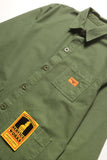 SERVICE WORKS, CANVAS COVERALL JACKET, OLIVE